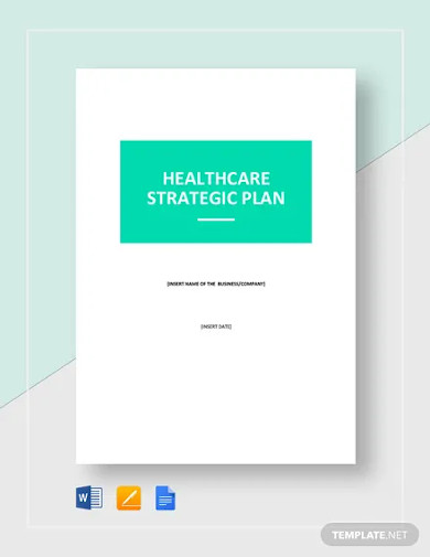 healthcare strategic plan template