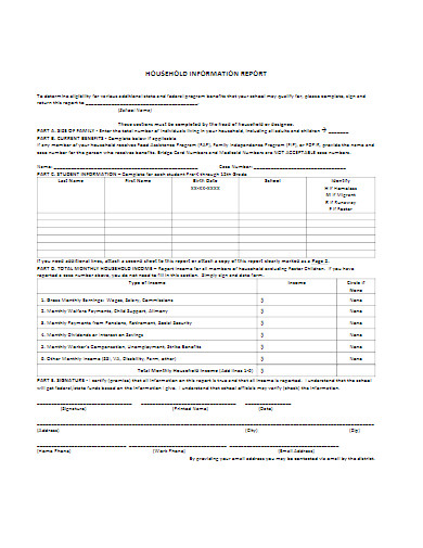 Information Report Example - 10+ Examples, Format, Pdf | Examples