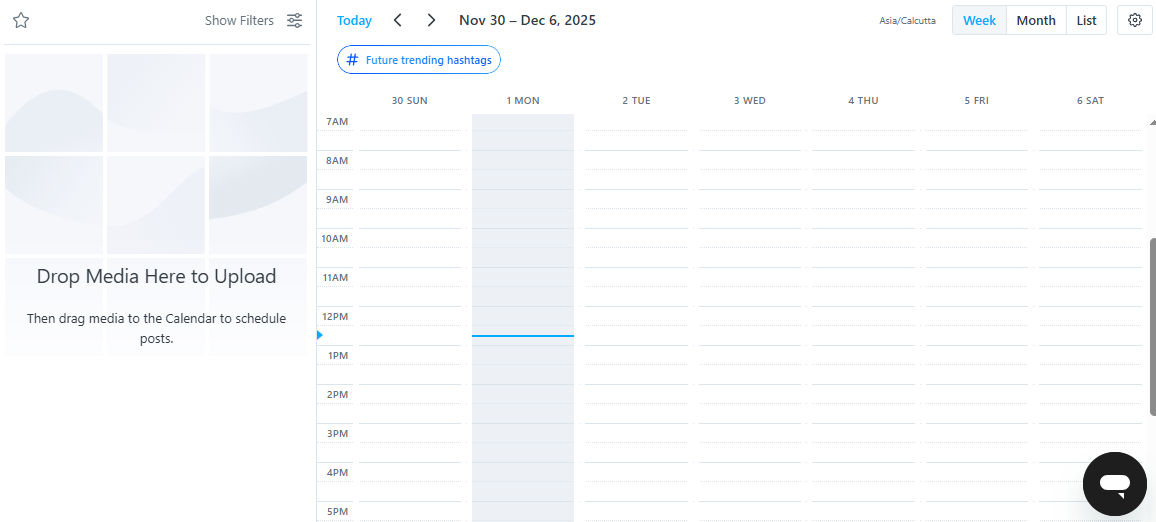 Laters Content Calendar Template