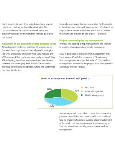 project management survey report