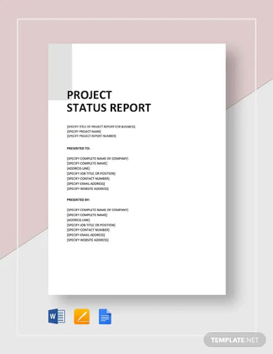 Project Status Report 15 Examples Format Pdf Examples