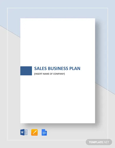 Sales Business Plan Template