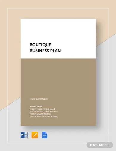 Boutique Business Plan - 10+ Examples, Format, Pdf | Examples