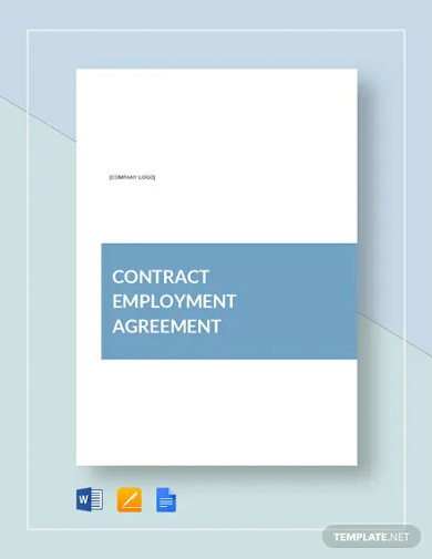 simple contract employment agreement template