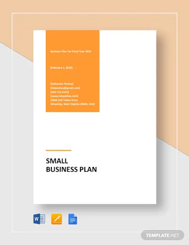 small business plan template