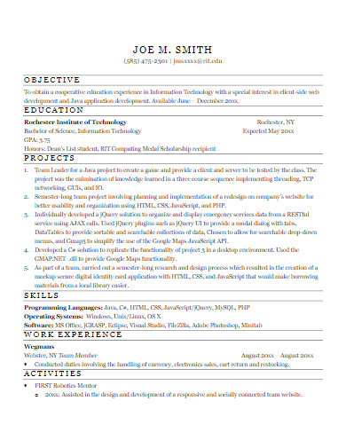 15 Software Engineer Resume Examples Senior Experienced Test Examples