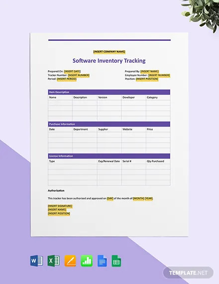 inventory tracking excel template