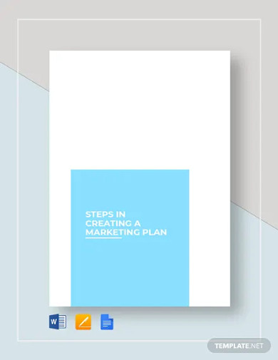 step marketing plan template