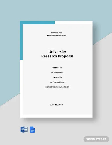 proposal research university
