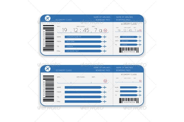 Boarding Pass - 15+ Examples, Format, Pdf | Examples