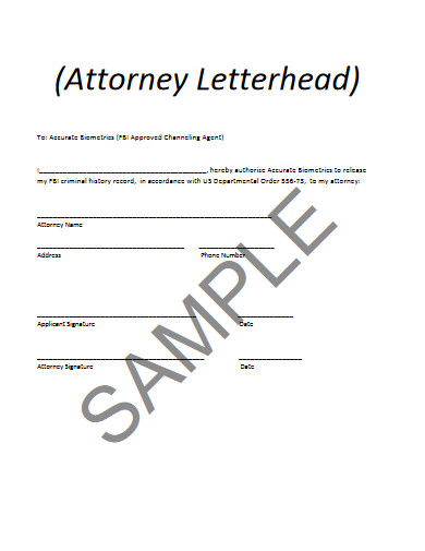 attorney letterhead sample