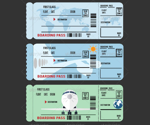 Boarding Pass - 15+ Examples, Format, Pdf | Examples