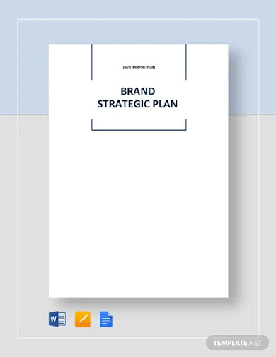 brand strategic plan template