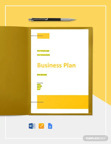 Database Software Business Plan Template