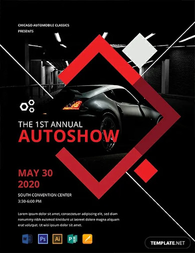 free car show flyer
