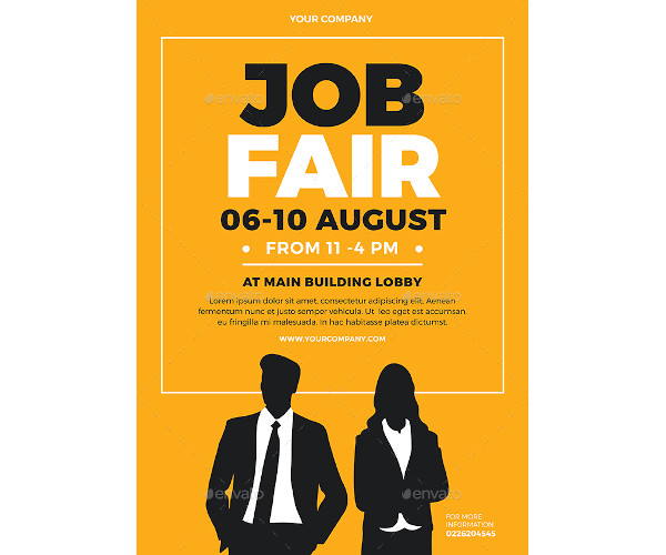 job fair flyer example