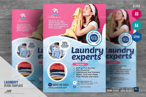 Laundry Flyer - 10+ Examples, Word, Pages, Docs, How to Promote