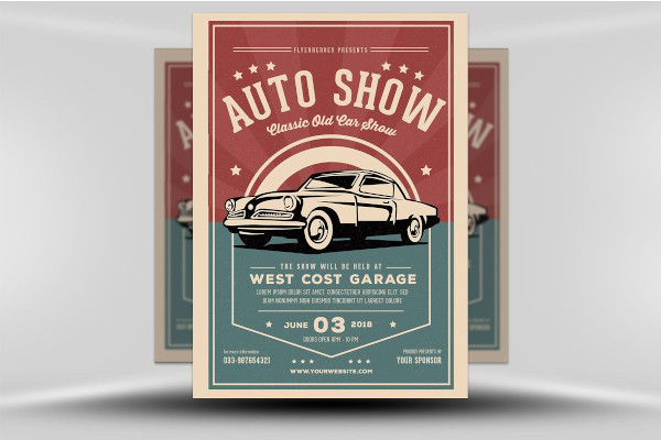 Car Show Flyer Examples - 10+ [ Classic, Event, Fundraiser ] | Examples