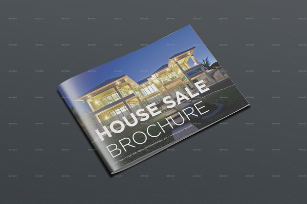 real estate and property sell brochure