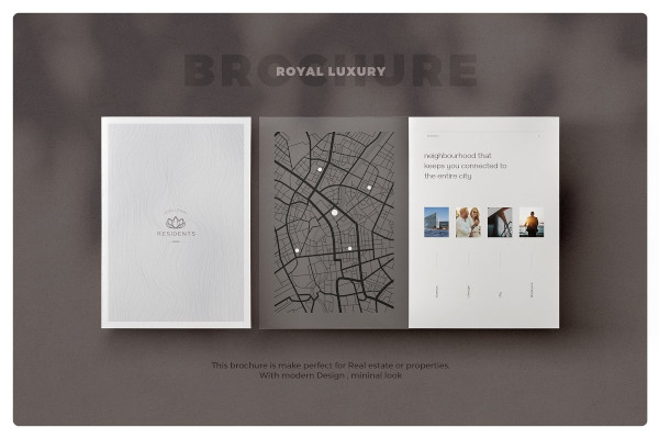 sample luxury brochure