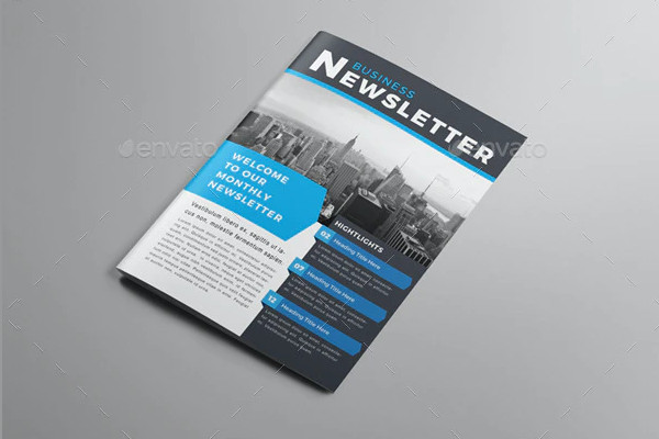 Newsletter - 15+ Examples, Word, Pages, PSD
