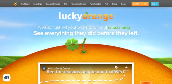 lucky orange call to action
