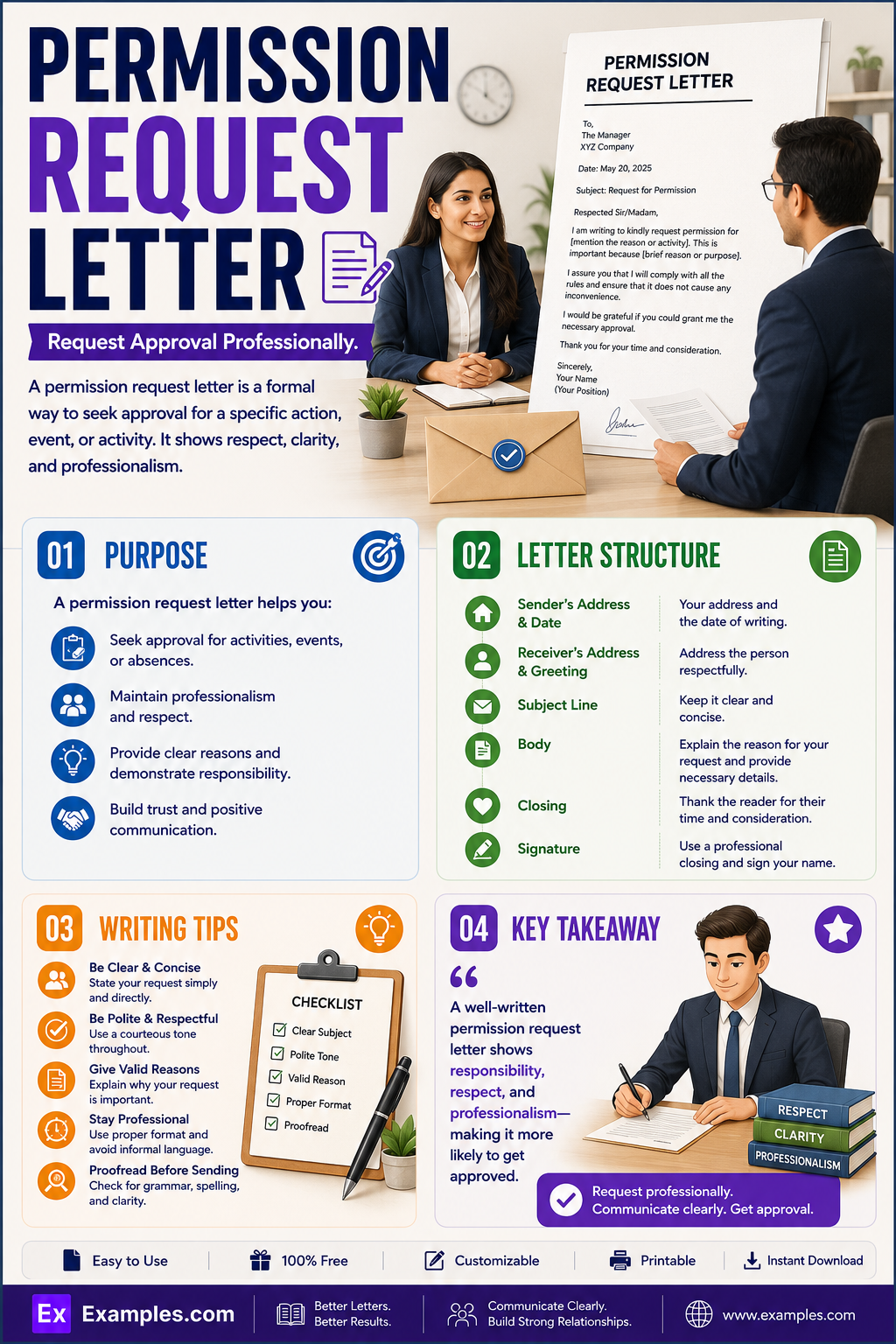 14+ Permission Request Letter Examples