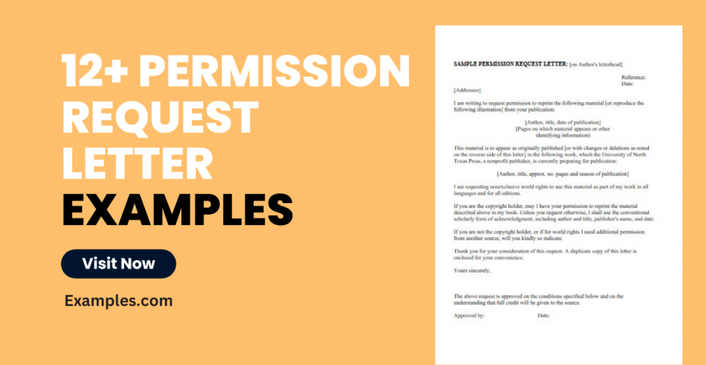 Permission Request Letter Examples