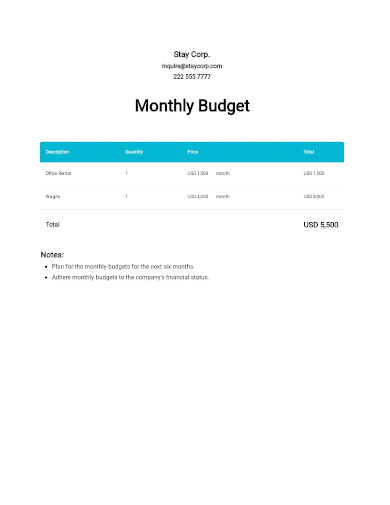 10+ Budget Summary Examples [ Federal, Union, Narrative ] | Examples