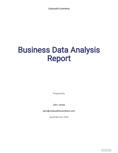 Data Report - 10+ Examples, Format, Pdf | Examples