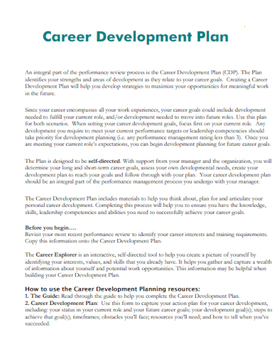 Development Plan for Manager - 10+ Examples, Format, Pdf | Examples