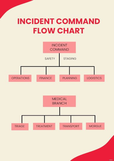 free incident command flow chart
