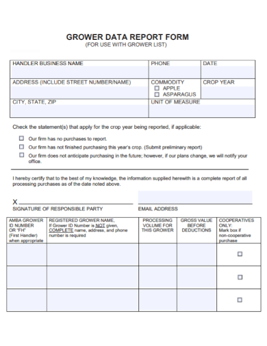 Data Report - 10+ Examples, Format, Pdf | Examples
