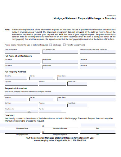 microsoft word mortgage loan disclosure statement