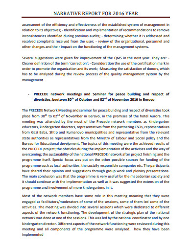 Narrative Report for Seminars - 5+ Examples, Format, Pdf | Examples
