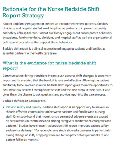 Shift Report - 10+ Examples, Format, Pdf | Examples