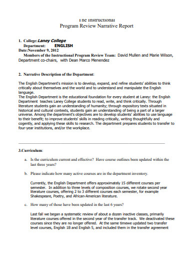 10+ Narrative Report in Research Paper Examples [ Education, Question ...