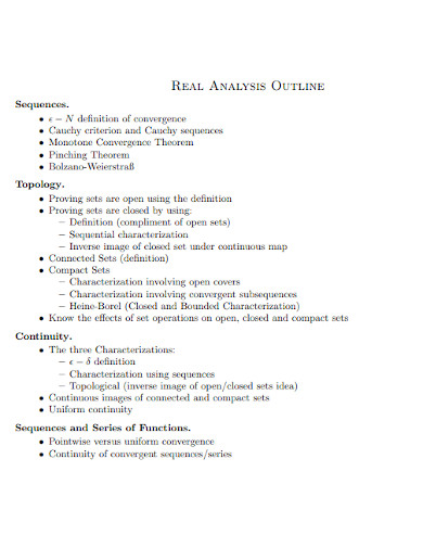 Analysis Paper Outline - 10+ Examples, Format, Pdf | Examples