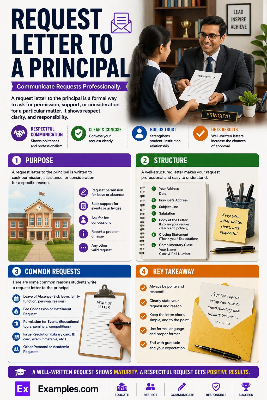 10+ Request Letter to Principal Examples to Download