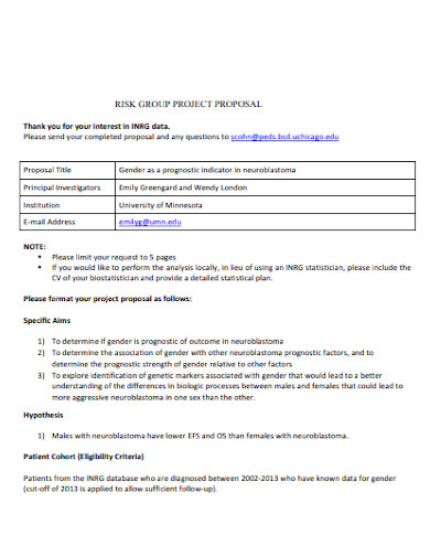 Group Project Proposal - 10+ Examples, Format, Pdf | Examples