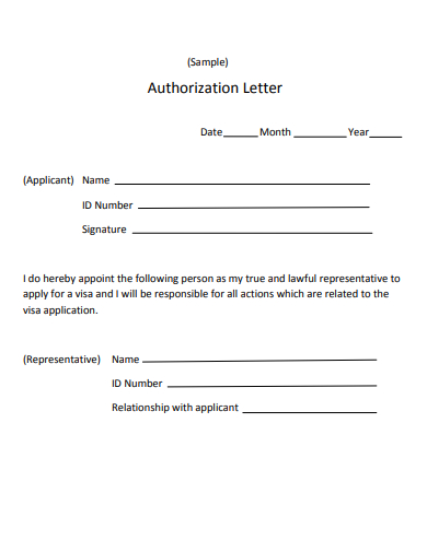 Authorization Letter To Process Documents - 12+ Examples, Format ...