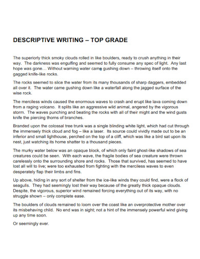  Famous Descriptive Writing 3 Beautifully Descriptive Novel Passages 