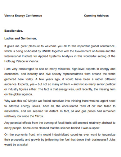 Opening Remarks For Virtual Meeting Sample Coverletterpedia