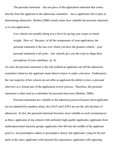 law school personal statement depression