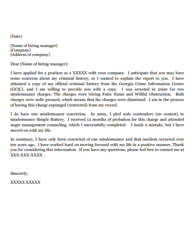 explanation incident report letter in pdf