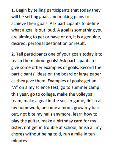 simple longterm academic goals