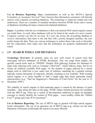 internet business information report 