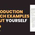 Introduction Speech Examples about Yourself