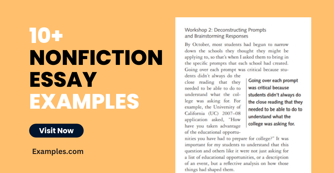 Nonfiction Essay Examples