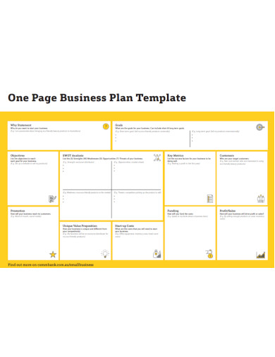 One-Page Farm Business Plan Template
